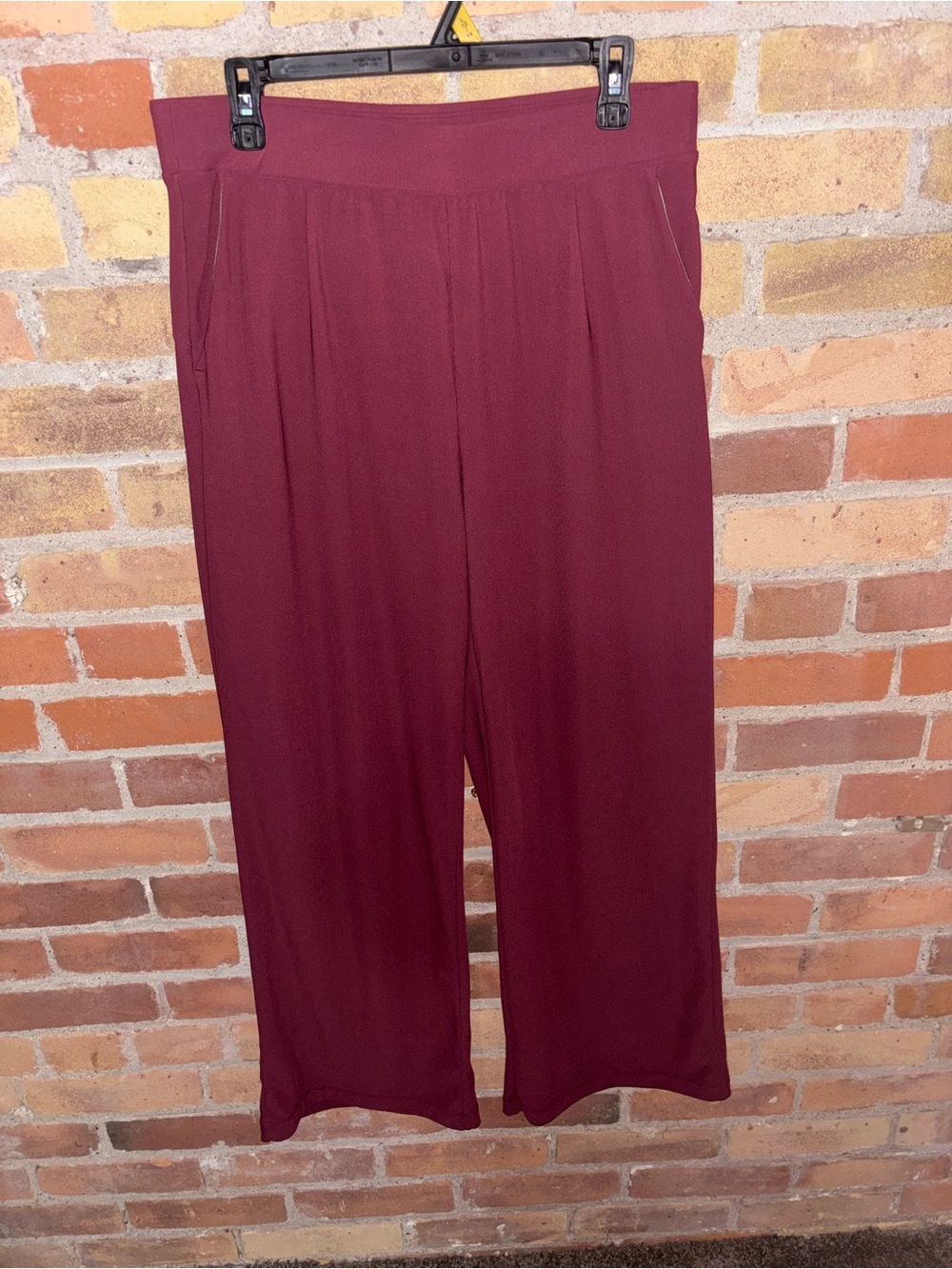 Halara Flex High Waisted Body Sculpt Waist Slimming Pocket Wide Leg Pants